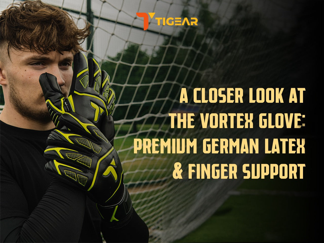 finger guard goalkeeper glove
