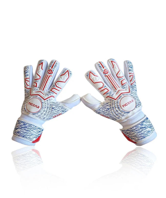 Spark goalie gloves with finger protection in UK