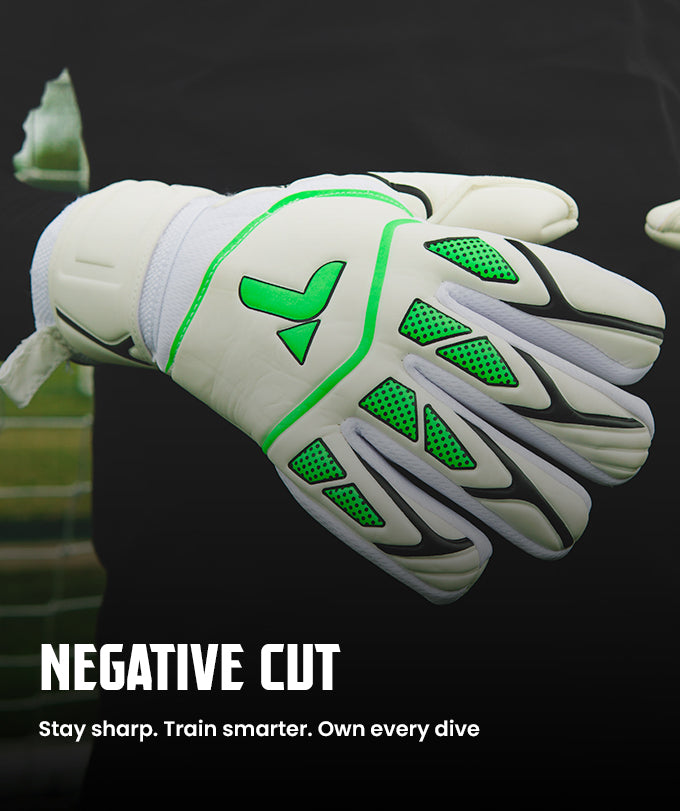 Vortex goalie gloves with finger protection in UK
