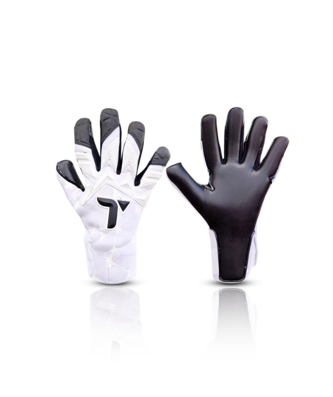White Professional Goalkeeper Gloves in UK