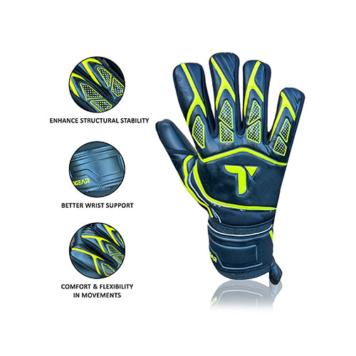 Goalie gloves with finger protection in UK