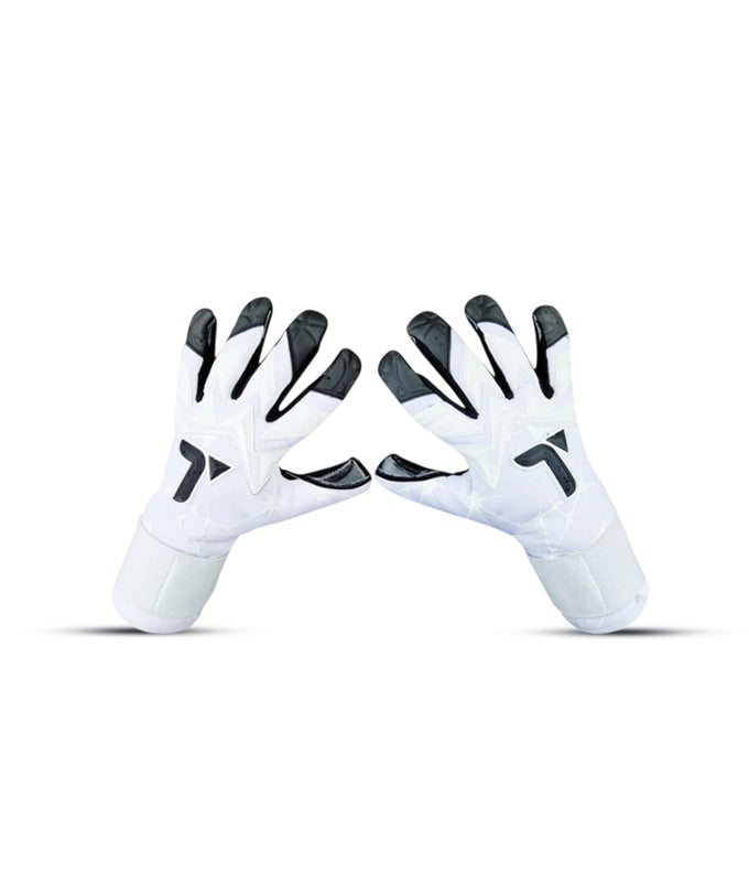 White Professional Goalkeeper Gloves in UK