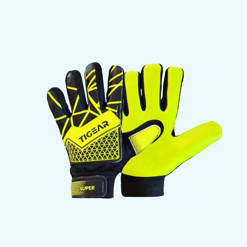 TIGEAR Junior Super Grip Latex Goalkeeper Gloves